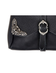 Borsa Medievale Erin con accessori Celtici - nera 2
