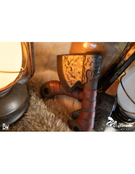 Ascia da lancio Savage per LARP