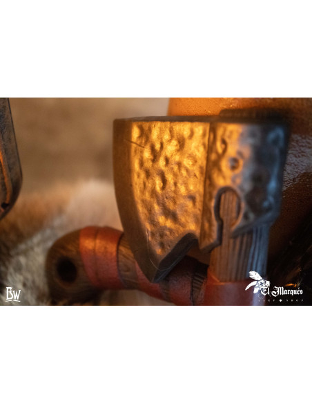 Ascia da lancio Savage per LARP