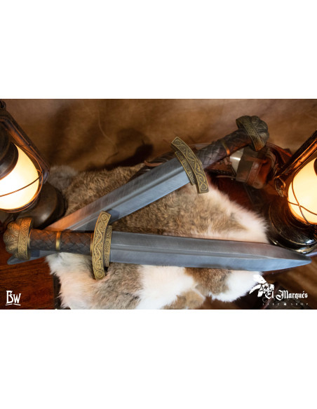 Daga vichinga lunga Egil per LARP