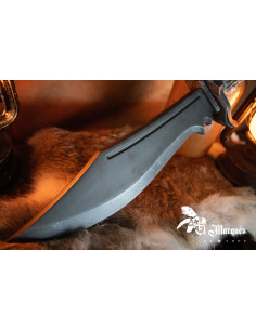 Coltello Bowie curvo, in schiuma, per LARP 2