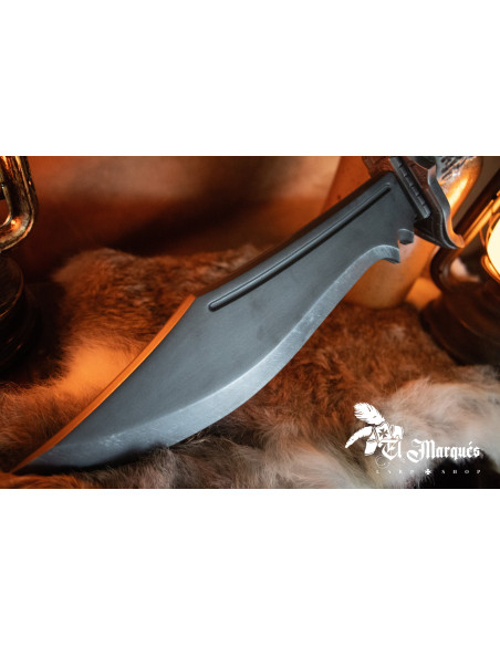 Coltello Bowie curvo, in schiuma, per...