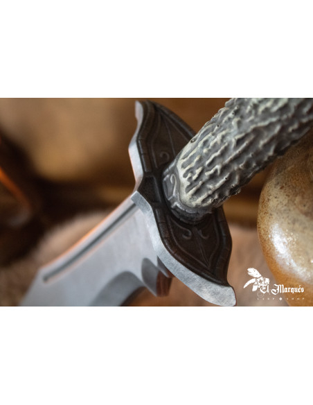 Coltello Bowie curvo, in schiuma, per...