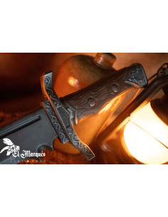 Coltello Bowie dritto, in schiuma, per LARP 2