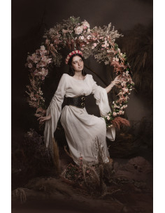 Cintura Corsetto donna Nobile con broccati - Nero 2