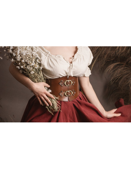 Cintura Corsetto donna Shire in marrone