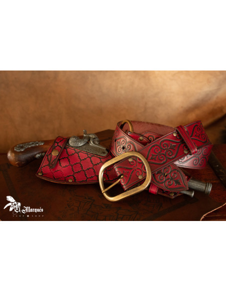 Cintura Nobile Rinascimento in pelle...