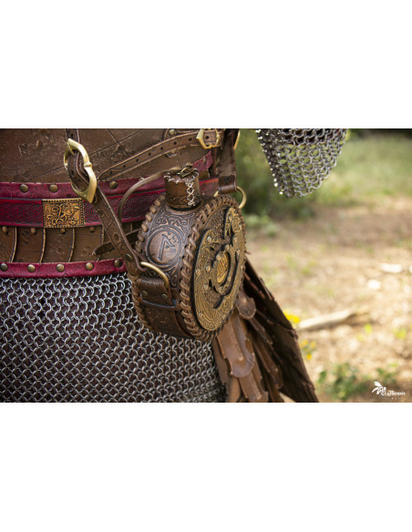 Borraccia Vikinga di Odino con tracolla