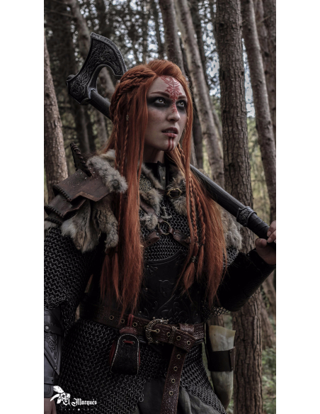 Cappa guerriero vichingo Fenrir di...