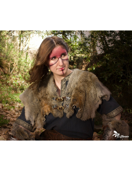 Cappa da guerriero vichingo Freyja in...