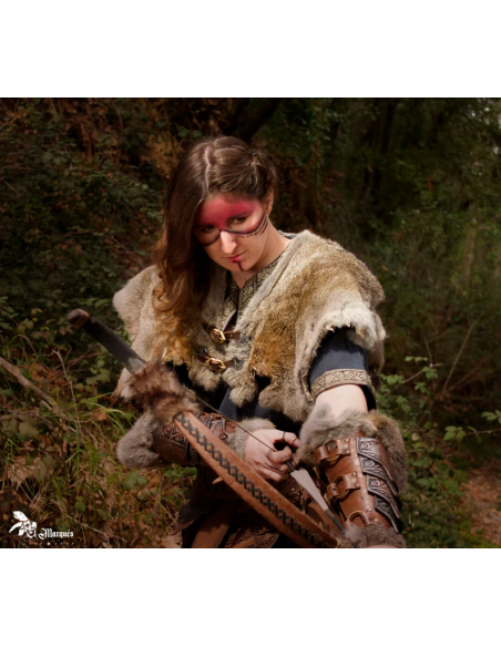 Cappa da guerriero vichingo Freyja in...