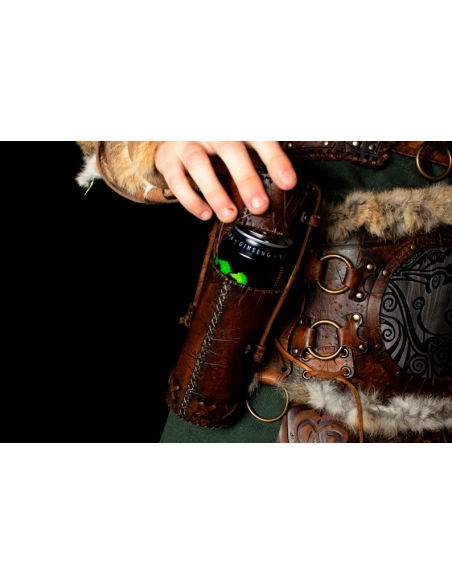 Porta lattine medievale invecchiato