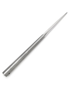 Punta di lancia medievale con lama triangolare concava