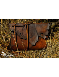 Libro Barbaro dei Celti in marrone