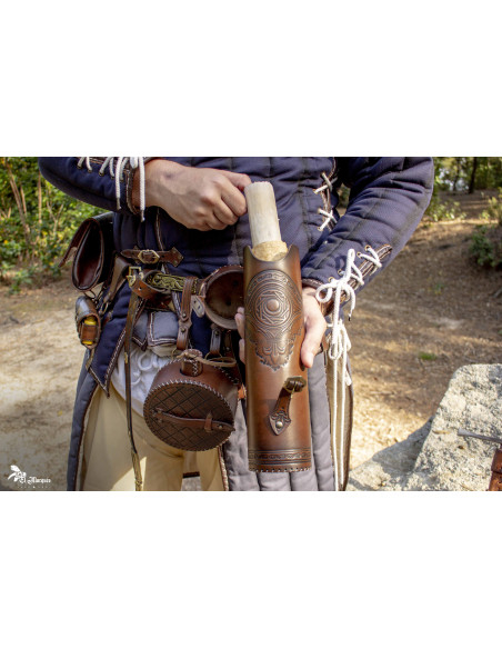 Portarotoli medievali per fiere...