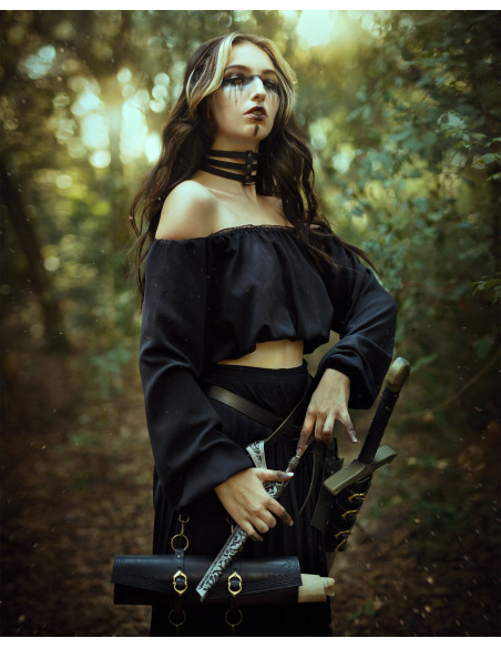 Porta bacchetta medievale da cintura...