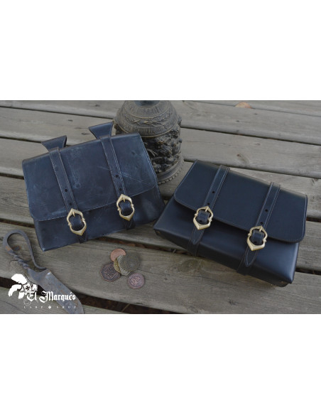 Borsa Medieval Adventurer in pelle,...