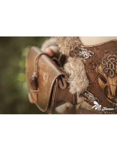 Borsetta Vichinga guerriero Berserker