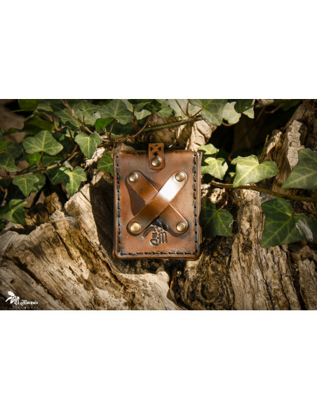 Borsa Tabaquera per cintura in vera...