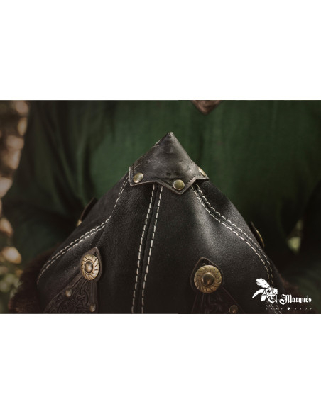 Sombrero Vichingo di pecora e cuoio