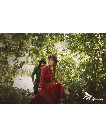 Sombrero Vichingo di pecora e cuoio