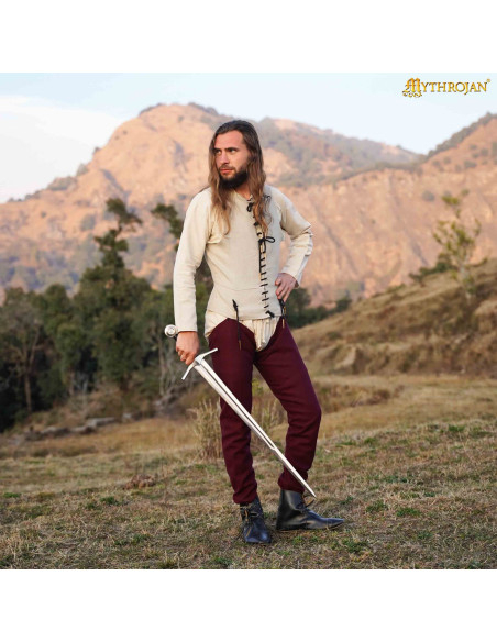 Camicia medieval senza maniche in...