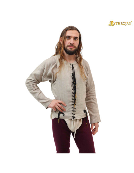 Camicia medieval senza maniche in...
