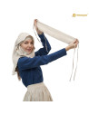 Bandana medieval donna in crudo