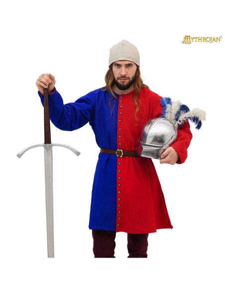 Crespina imbottita per elmi medievali...