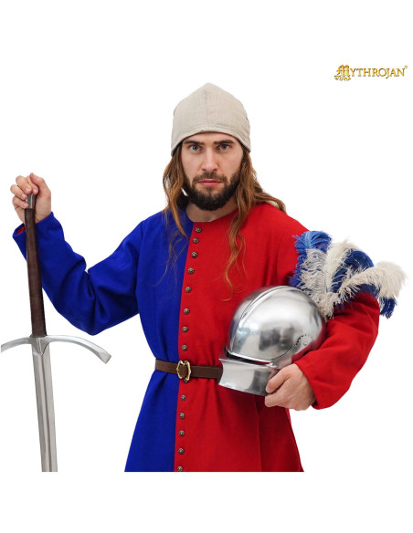 Crespina imbottita per elmi medievali...