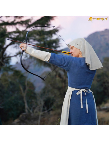 Velo medieval del Peregrino in lino -...