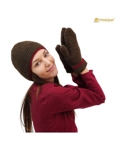 Guanti vichinghi e medievali in lana