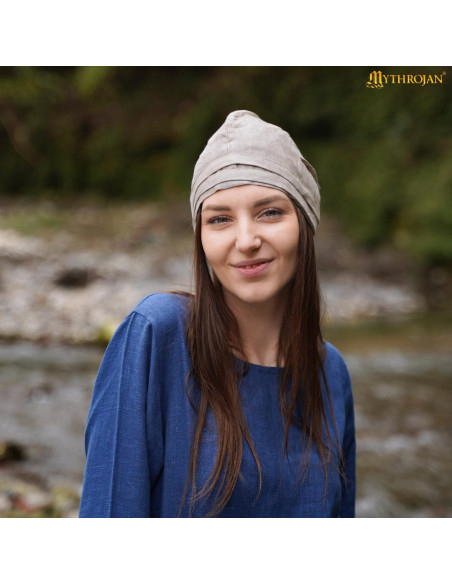 Panno medievale di Santa Brigida in lino