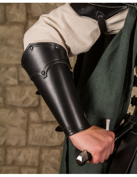 Brazaletti Lilith fantasia in pelle nera