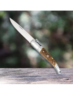 Coltello Palanquilla manico in corno di cervo (18,20 cm.)