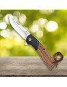 Coltello Albainox, legno zebra nera (16,20 cm.)