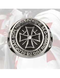 Anello Croce Cavalieri Templari