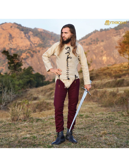 Camicia medieval uomo in lino