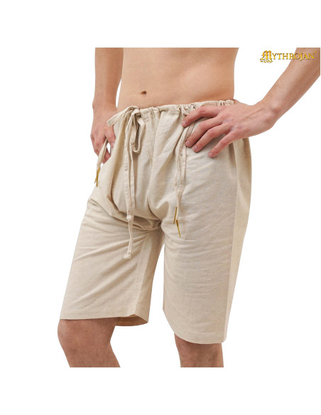 Calzoni medievali Thorin in Cotone-Lino