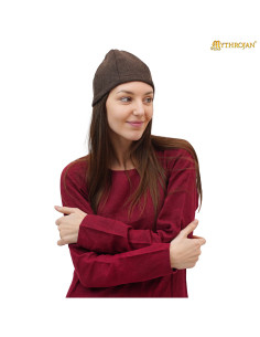 Cappello Viking Birka in lana marrone