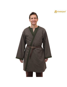 Cappotto di lana Viking Klappenrock o Caftano