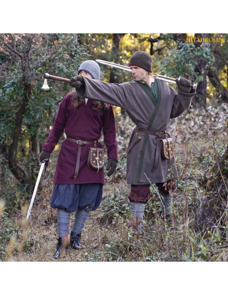 Cappotto di lana Viking Klappenrock o...