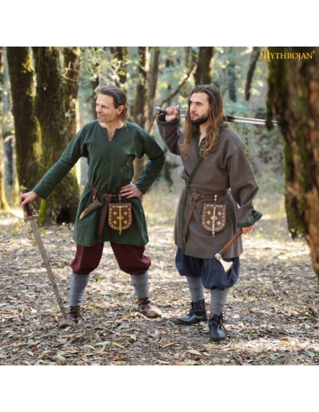 Cappotto di lana Viking Klappenrock o...