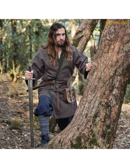 Cappotto di lana Viking Klappenrock o...