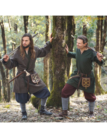 Cappotto di lana Viking Klappenrock o...