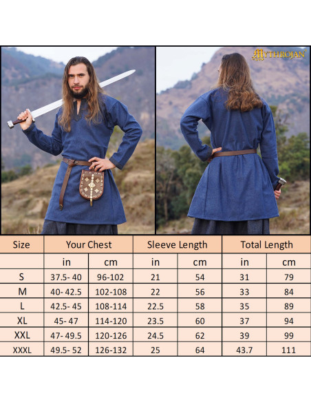 Tunika Vikinga Erik il coraggioso