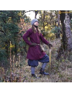 Tunica Vikinga Erik in lana granata