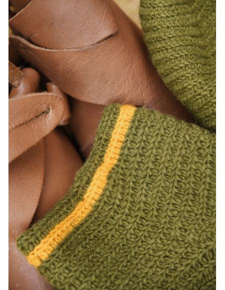 Calzini di lana all'uncinetto,...