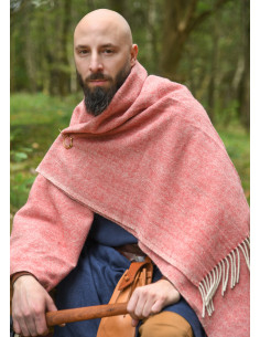 Stola in lana a spina di pesce in stile medievale, vari... 2