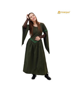 Vestito medieval modello avventuriera, in cotone